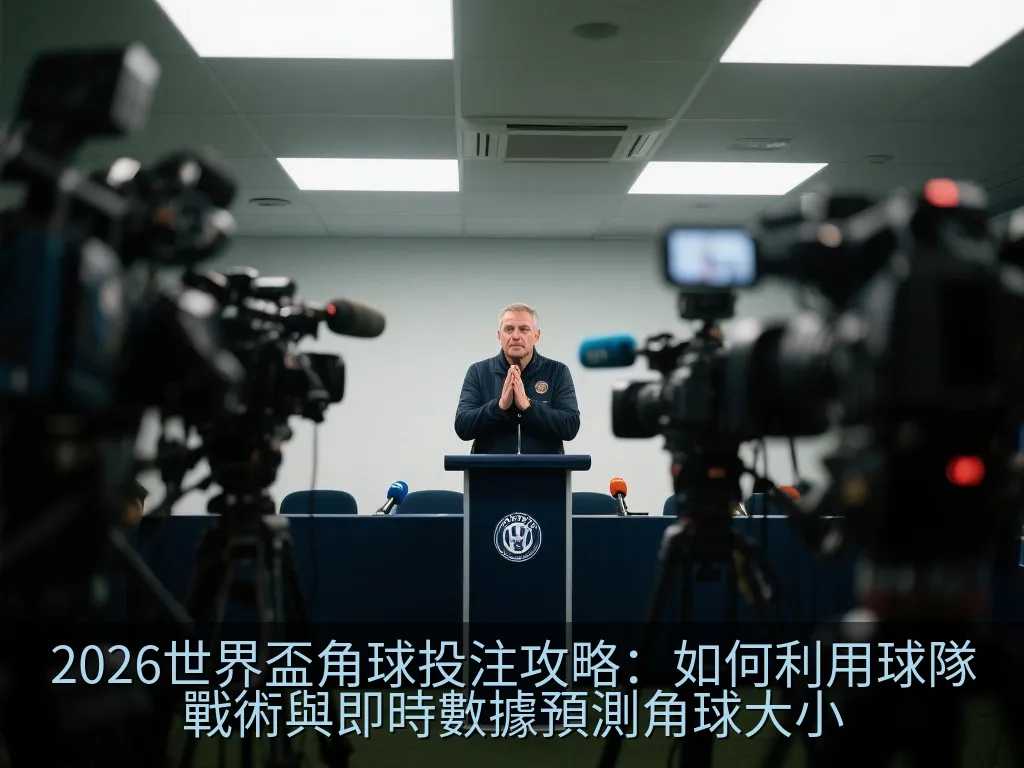 2026世界盃角球投注攻略：如何利用球隊戰術與即時數據預測角球大小